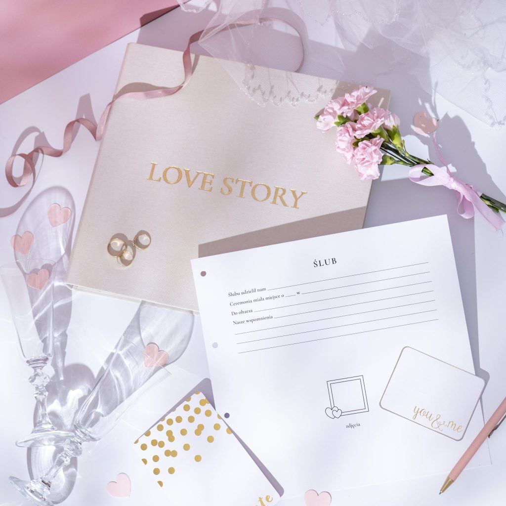 LOVE STORY - DLA MAŁŻEŃSTW - BEŻOWY