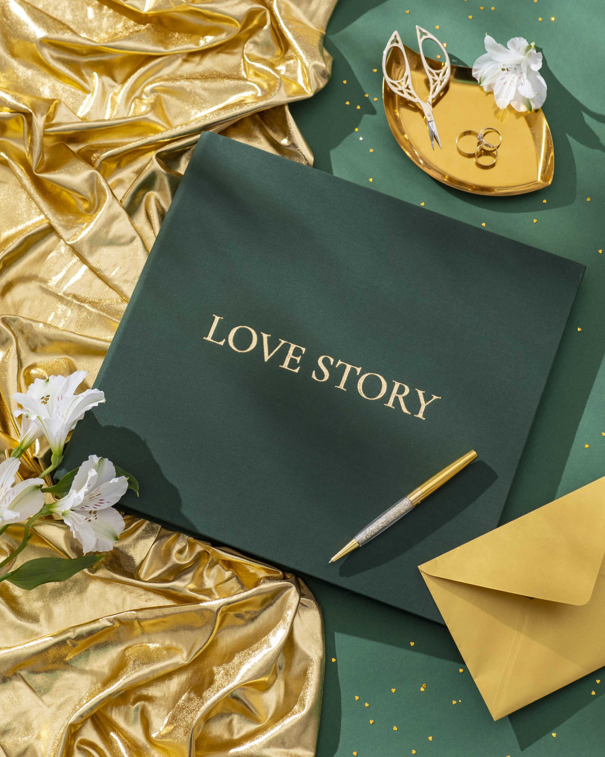 LOVE STORY - DLA MAŁŻEŃSTW - ZIELONY - obrazek 7